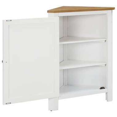 Corner discount hallway cabinet